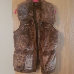 Rachel Zoe Faux Fur Vest
